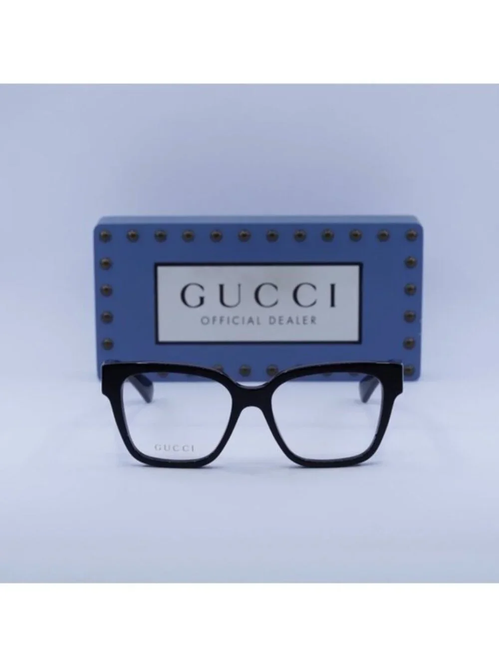 Gucci GG1791O 005 Cat Eye Eyeglasses - Shiny Black 53mm